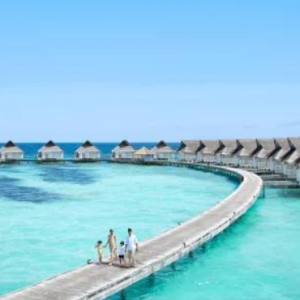 Centara Grand Island Resort And Spa Maldives Maldives Honeymoon Packages Water Villas Jetty