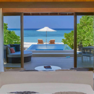 Emerald Faarufushi Resort & Spa Maldives Honeymoon Packages Beach Villas With Pool4