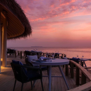 Emerald Faarufushi Resort & Spa Maldives Honeymoon Packages Mediterraneo Restaurant