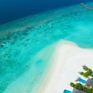 Emerald Faarufushi Resort & Spa Maldives Honeymoon Packages Aerial View4