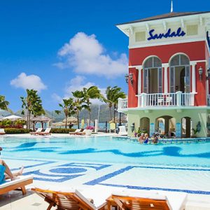 St Lucia Honeymoon Packages Sandals Grande St Lucian Resort Pool