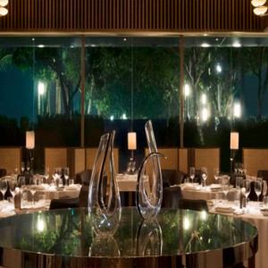 Marina Bay Sands - Luxury Singapore Honeymoon Packages - spago dining room by Wolfgang Puck