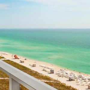 Miami Honeymoon Packages W South Beach Miami Oceanfront Balcony1