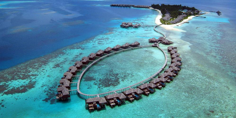 Mathew And Cara's Unforgettable Maldives Honeymoon Coco Palm Bodu Hithi Aerial View Banner