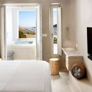 Greece Honeymoon Packages Kensho Ornos Deluxe Room With Outdoor Hot Tub1
