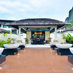 Thailand Honeymoon Packages Bhu Nga Thani Resort And Spa Spa Entrance