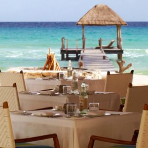 Mexico Honeymoon Packages Viceroy Riviera Maya Mexico Dining 3
