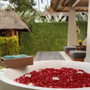 Maya Ubud Resort & Spa Bali Honeymoon Packages Heavenly Jacuzzi Villa5