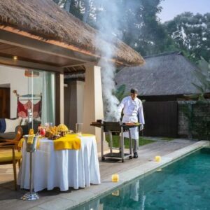 Maya Ubud Resort & Spa Bali Honeymoon Packages In Villa Grill