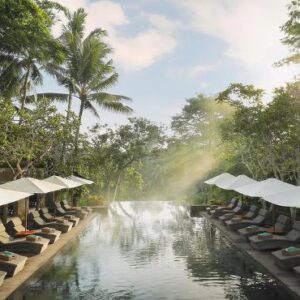 Maya Ubud Resort & Spa Bali Honeymoon Packages Infinity Forest Pool