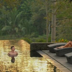 Maya Ubud Resort & Spa Bali Honeymoon Packages Infinity Forest Pool1