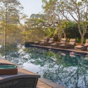 Maya Ubud Resort & Spa Bali Honeymoon Packages Infinity Forest Pool2