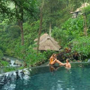 Maya Ubud Resort & Spa Bali Honeymoon Packages Infinity Riverside Pool1