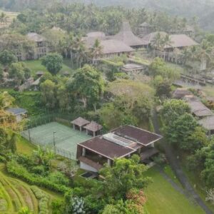 Maya Ubud Resort & Spa Bali Honeymoon Packages Tennis Court