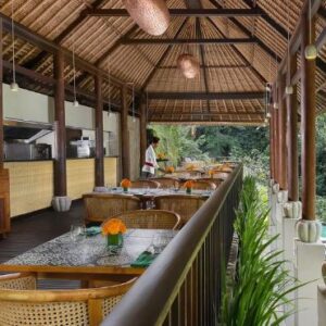 Maya Ubud Resort & Spa Bali Honeymoon Packages The River Cafe