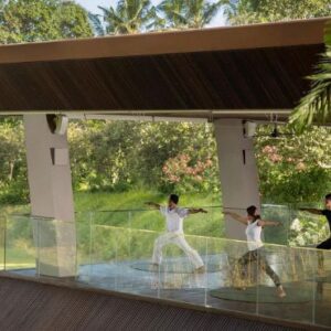 Maya Ubud Resort & Spa Bali Honeymoon Packages Yoga