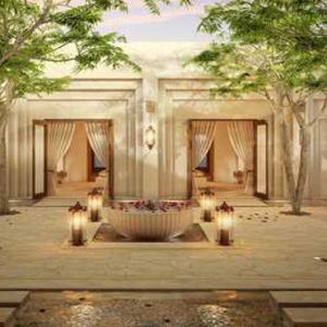 Abu Dubai Honeymoon Packages Jumeirah Al Wathba Spa Courtyard